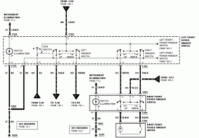 Power Window wiring diagram 2000 Expedition | Ford Expedition Forum