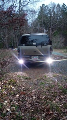 my brand new Black Oak LED pod lights turned on.jpg