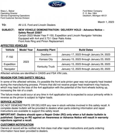 Safety Recall 23S07 - Advance Notice - Certain 2023 Expedition-Navigator With 4x4 and 3.73 Axles.jpg