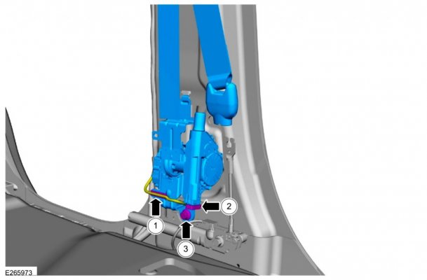 Seatbelt Retractor and Pretensioner - LH B-Pillar - 2018-2020 Expedition.jpg Seatbelt Retractor and Pretensioner - LH B-Pillar - 2018-2020 Expedition.jpg