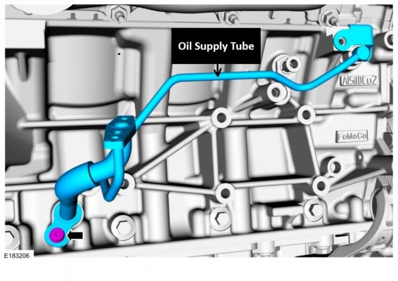 2015-2017 3.5L EcoBoost Turbocharger Oil Supply Tube In Assembly — RH - Workshop Manual Image.jpg