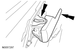 Interior Rear Passenger Door Handle Replacement Ford