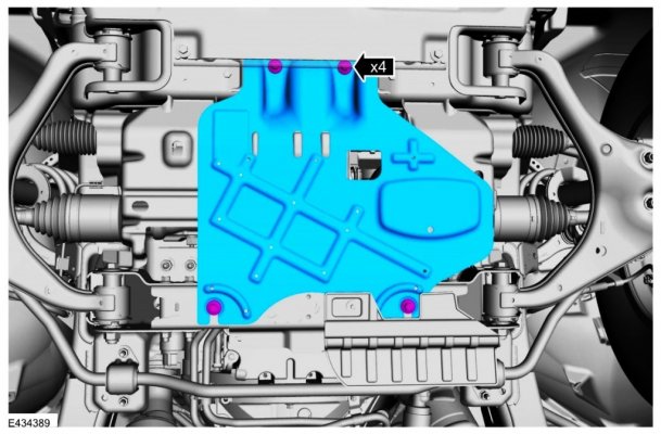 Front End Underbody Shield Illustration #1 - 2025 Expedition Workshop Manual.jpg
